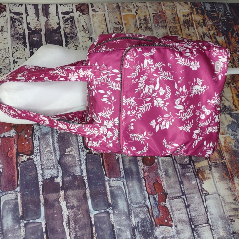Lug® "Ranger XL" Packable Botanical Print Tote Bag - Picture 2 of 16